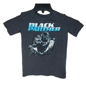 Jumping Beans Size 5 Cotton Blend Black Panther Marvel Boys T Shirt